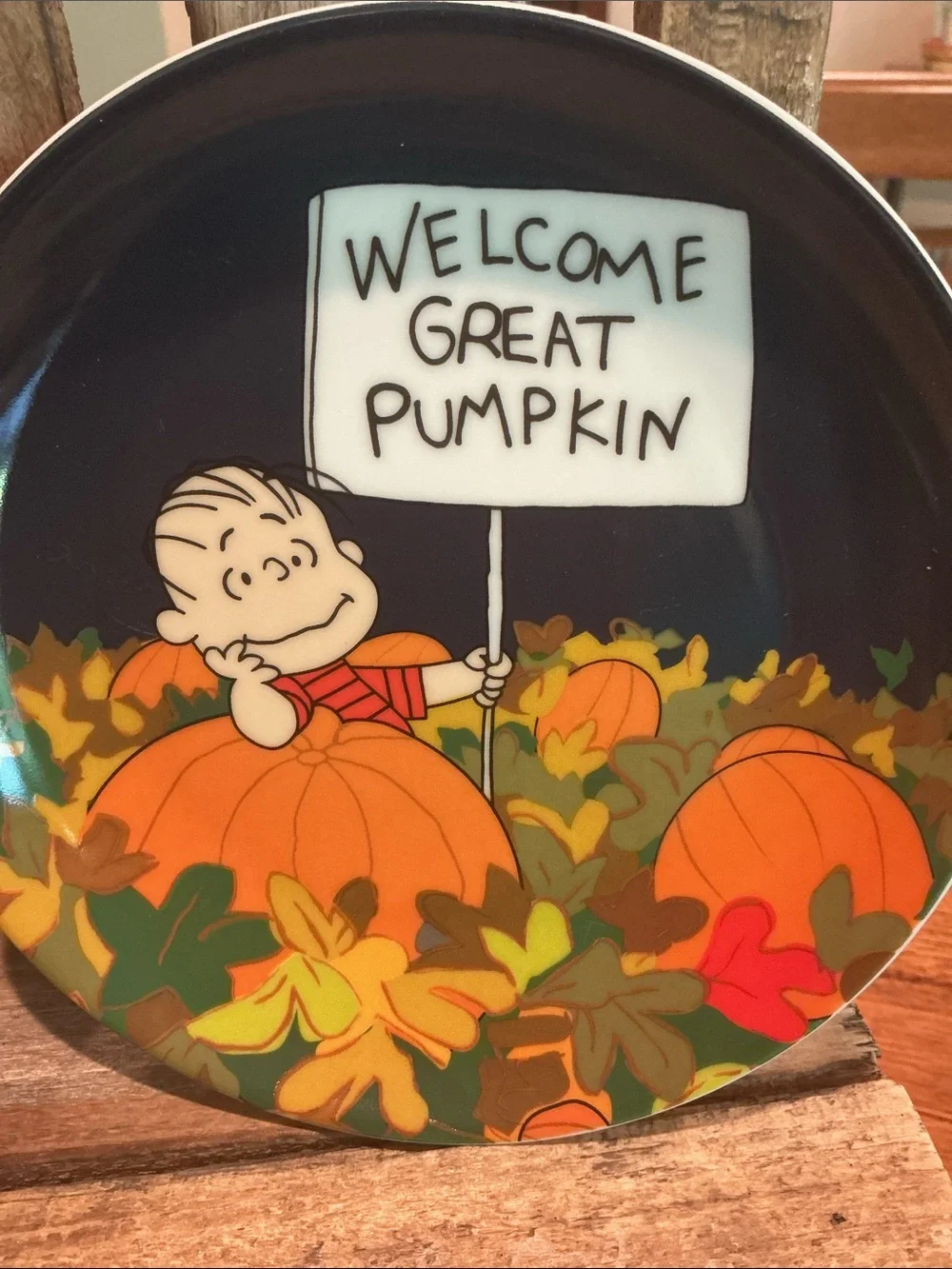Peanuts Halloween Appetizer Plates - Set of 4